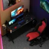 Costway Gaming Desk Computer Desk PC Table Workstation With Cup Holder & Headphone Hook -Costway GUEST 00ed106e 251d 4d3d 8307 813a4614c841