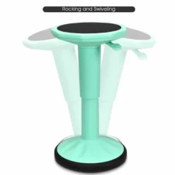 Costway Wobble Chair Height Adjustable Active Learning Stool Sitting Home Office Green Backless Silicone -Costway GUEST 0113d5ce 2aae 40db ae7a c1f9b098ab9f