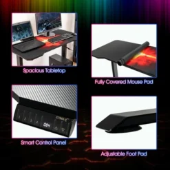 Costway Electric Standing Gaming Desk Sit To Stand Height Adjustable Splice Board -Costway GUEST 05a81da7 759c 4a21 ae3d 1f05462b0177