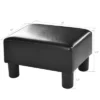 Costway PU Leather Ottoman Rectangular Footrest Small Stool W/ Padded Seat White/Black/Red -Costway GUEST 070ce16e 6d20 4bb1 accc b8ed5fc4a373