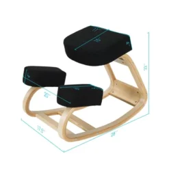 Costway Ergonomic Kneeling Chair Rocking Stool Upright Posture Office Furniture Black -Costway GUEST 083d7471 0628 4a23 913c 82e35cd1df39