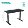 Costway 55''x28'' Electric Standing Desk Sit To Stand Workstation Dual Motor -Costway GUEST 08a6bbac 2933 421c b955 9fea088580e3