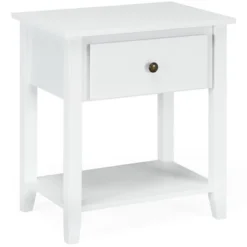 Costway Nightstand Beside Table Chest Sofa Table End Table Accent Table White 24 Costway Nightstand Beside Table Chest Sofa Table End Table Accent Table White -Costway GUEST 09c34921 7ab0 4b6b 8990 fc5ab612203f