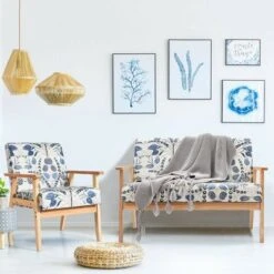 Costway Modern Living Room Sofa Set W/ Loveseat Sofa Couch & Accent Armchair -Costway GUEST 0a037432 3cc4 4b11 97cb 5e3cca446d72