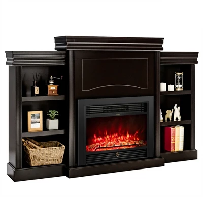 Costway 70'' Fireplace TV Stand Media W/ 28.5'' 750W/1500W Electric Fireplace 13 Costway 70'' Fireplace TV Stand Media W/ 28.5'' 750W/1500W Electric Fireplace - Image 11