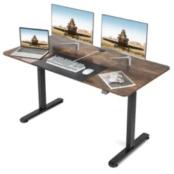 Costway Electric Height Adjustable Standing Desk, Sit To Stand Computer Workstation Home Office Desk -Costway GUEST 0e11f73c 19ee 4d39 975b 7b488cb51921