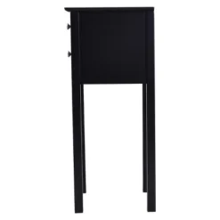 Costway 2 PCS Side Table End Accent Table Night Stand W/ 2 Drawers Black -Costway GUEST 0e4b2dc2 628f 4664 8791 e17746f3de9a