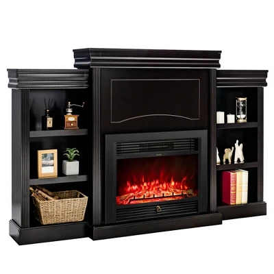 Costway 70'' Fireplace TV Stand Media W/ 28.5'' 750W/1500W Electric Fireplace 12 Costway 70'' Fireplace TV Stand Media W/ 28.5'' 750W/1500W Electric Fireplace - Image 10