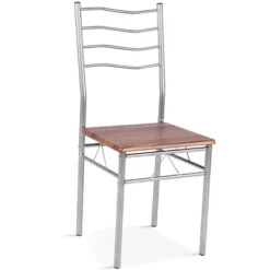 Costway 5 Piece Dining Table Set Wood Metal Kitchen Breakfast Furniture W/4 Chair Walnut 18 Costway 5 Piece Dining Table Set Wood Metal Kitchen Breakfast Furniture W/4 Chair Walnut -Costway GUEST 100aacef af47 4fbb 87af 34ca9fe1b55d