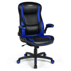 Costway Racing Style Office Chair Ergonomic Adjustable Computer Chair W/Flip-up Arm -Costway GUEST 11554476 a727 4dfc 85f7 92281bede6fa