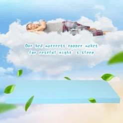 Costway 3'' Gel-Infused Bed Mattress Topper Cooling Ventilated Air Foam Pad 22 Costway 3'' Gel-Infused Bed Mattress Topper Cooling Ventilated Air Foam Pad -Costway GUEST 12be4724 244e 4d9c 941e 81652785d332