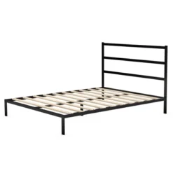 Costway Twin/Full Metal Bed Platform Frame Heavy Duty Mattress Foundation W/Headboard -Costway GUEST 13ceeb08 3dcf 499a 92fd f0e716abd012