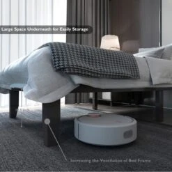 Costway Twin Size 14'' Wooden Bed Frame Mattress Platform Wood Slats Support EspressoNatural -Costway GUEST 1744b3b7 549f 47d2 b37c d9297baf1559