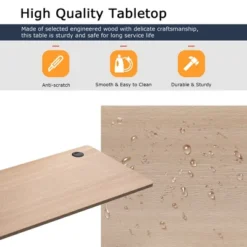 Costway 48'' Universal Tabletop For Standard & Sit To Stand Desk Frame WalnutNatural -Costway GUEST 1981e1a0 36dd 4fd4 9f10 d47977806633