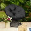 Costway Rattan Papasan Chair Ergonomic Chair 360-degree Swivel Soft Cushion Garden Red BlackGreen 1 Costway Rattan Papasan Chair Ergonomic Chair 360-degree Swivel Soft Cushion Garden Red BlackGreen -Costway GUEST 19a3c37b aa2e 456c b0fd 7c2da0f26ead