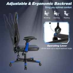 Costway Gaming Chair Swivel Computer Office Chair W/ Adjustable Mesh Back -Costway GUEST 1bee3b19 624a 4991 a571 64f33369d89b