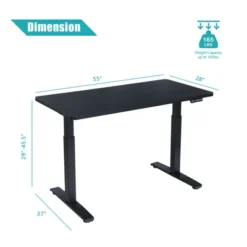 Costway 55''x28'' Electric Standing Desk Adjustable Sit To Stand W/ Controller -Costway GUEST 1dba395d 8c3b 4feb 8a3e 5c6b28a9181a