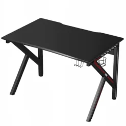 Costway Gaming Desk Gamers Computer Table E-Sports K-Shaped W/ Cup Holder Hook Home New -Costway GUEST 1ddb7c63 131f 4729 bdce ef16210d0400