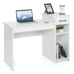 Costway Computer Desk PC Laptop Table W/ Drawer And Shelf Home Office Furniture -Costway GUEST 1e71e93a d2d4 4db3 bb85 d78c06b2a246