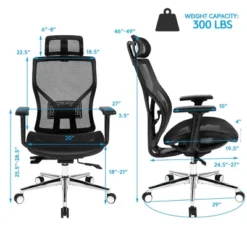 Costway Ergonomic Office Chair High-Back Mesh Chair W/Adjustable Lumbar Support -Costway GUEST 1e99d865 c576 4b32 9f55 feb0883d3e8d