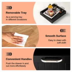 Costway Rolling Kitchen Island Utility Storage Cart W/ 3 Storage Drawers & Shelves White/Black 20 Costway Rolling Kitchen Island Utility Storage Cart W/ 3 Storage Drawers & Shelves White/Black -Costway GUEST 1ec4dc9f 8fc2 405c b41f e882449d5c0f