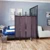 Costway 4 Panel Room Divider Privacy Screen Home Office Fabric Metal Frame -Costway GUEST 1f61c032 1800 479d 96b2 7b1158f60ed4