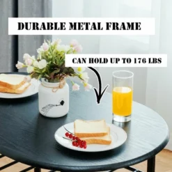 Costway 3 Pcs Dining Set 2 Chairs And Table Compact Bistro Pub Breakfast Home Kitchen -Costway GUEST 2044c69d 1779 4cc9 9f7d b305531db1eb