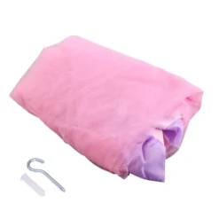 Costway Elegant Lace Bed Mosquito Netting Mesh Canopy Princess Round Dome Bedding Net -Costway GUEST 209a1b75 fedb 4fa9 b783 b5d489aa3b69