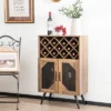 Costway 2-Door Kitchen Storage Bar Cabinet Buffet Sideboard W/ Wine Rack & Glass Holder 2 Costway 2-Door Kitchen Storage Bar Cabinet Buffet Sideboard W/ Wine Rack & Glass Holder -Costway GUEST 21ca117a 13c4 4fff 97d4 0f052ba1c879