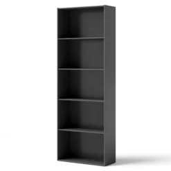 Costway 5-Shelf Storage Bookcase Modern Multi-Functional Display Cabinet Furniture Black 15 Costway 5-Shelf Storage Bookcase Modern Multi-Functional Display Cabinet Furniture Black -Costway GUEST 22c30759 383a 4f8d 853d f078e58326b5