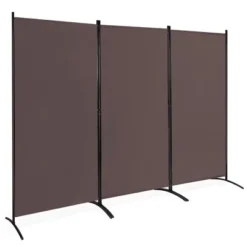 Costway 3-Panel Room Divider Folding Privacy Partition Screen For Office Room WhiteBlackBrown -Costway GUEST 22fd35d7 b73e 4f34 9640 c92147e45ea1