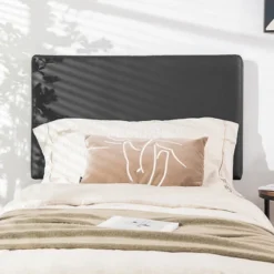 Costway Twin Wall-mounted Headboard Linen Fabric Upholstered Padded Easy Assembly 16 Costway Twin Wall-mounted Headboard Linen Fabric Upholstered Padded Easy Assembly -Costway GUEST 2335d7e7 432c 4e7c bcb7 a2ab8d9c4fc9