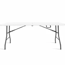 Costway 6' Folding Table Portable Plastic Indoor Outdoor Picnic Party Dining Camp Tables -Costway GUEST 24eecbd1 d174 41fa 947a 8f6728843a85