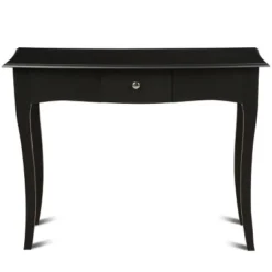 Costway Wooden Console Table Hallway Entryway Side Sofa Accent Storage Drawer Black -Costway GUEST 26072e36 a6ae 4d67 832c 6f52ab60cda4