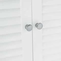 Costway Bathroom Space Saver Over The Toilet Shelved Storage Cabinet Organizer White -Costway GUEST 26e7d330 8717 4e44 a81c ff7f141accfb