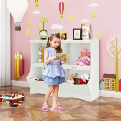 Costway Kids Storage Unit Bookshelf Bookcase Toy Organizer Bookshelf Bookcase -Costway GUEST 2a86d50d b474 4a61 8c1c 317831990037