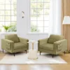 Costway Set Of 2 Fabric Accent Armchair Single Sofa W/ Side Storage Pocket -Costway GUEST 2d347a65 796c 4f78 b278 5da189e89fec