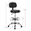 Costway Swivel Drafting Chair Tall Office Chair W/ Adjustable Backrest Foot Ring 2 Costway Swivel Drafting Chair Tall Office Chair W/ Adjustable Backrest Foot Ring -Costway GUEST 2d5b0a1e 8172 4661 98fc 06c641245158