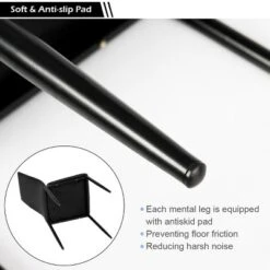 Costway 7 PCS Kitchen Dining Table Set Breakfast Furniture W/ Glass Top Padded Chair -Costway GUEST 2dc44c76 d705 4b0b 9977 ff23486a94b3