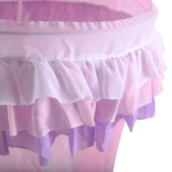 Costway Elegant Lace Bed Mosquito Netting Mesh Canopy Princess Round Dome Bedding Net -Costway GUEST 2e554ccb 7baf 4db3 9a94 9e01a0a9166a