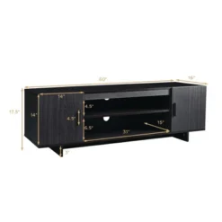 Costway Modern TV Stand Media Entertainment Center For TV's Up To 65'' W/Storage Cabinet 13 Costway Modern TV Stand Media Entertainment Center For TV's Up To 65'' W/Storage Cabinet -Costway GUEST 33da09e5 a03e 4b9c 9e3f ffecb9809263