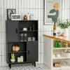 Costway Sideboard Storage Cabinet Bookshelf Cupboard W/Door Shelf Black / White / Espresso -Costway GUEST 34c794ea 4098 4ede 97b1 8eb340238780