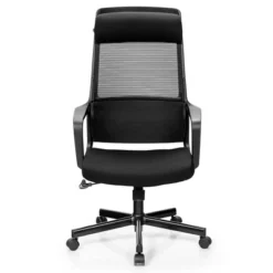 Costway Adjustable Mesh Office Task Chair Heating Lumbar Support Headrest GreyBlack -Costway GUEST 353dc0a4 9772 453b 9dd0 3e26bac012ef