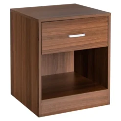 Costway Set Of 2 Nightstand End Side Table Storage Cabinet W/ Drawer Home Office -Costway GUEST 36a293e1 4494 412c a229 2ee9d31a1b0f