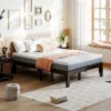 Costway Full Size Wood Bed Frame & 8'' Foam Mattress Set CertiPUR-US Certified -Costway GUEST 3839f97b 6c6f 43cd 8dcd 333585d47e0f