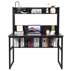 Costway Computer Desk With Hutch Bookshelf Study Wrting Desk Space Saving 20 Costway Computer Desk With Hutch Bookshelf Study Wrting Desk Space Saving -Costway GUEST 39d05826 8c58 4ba0 bee5 cf480c646fac
