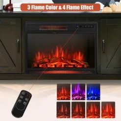 Costway 59'' Fireplace TV Stand W/ 25'' 1350W Electric Fireplace Heater Remote Control 20 Costway 59'' Fireplace TV Stand W/ 25'' 1350W Electric Fireplace Heater Remote Control -Costway GUEST 3aa1ff36 a36c 4f58 aab4 58e85725b977