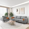 Costway Modular 3-Seat Sofa Couch With Socket USB Ports & Side Storage Pocket Ash Grey 2 Costway Modular 3-Seat Sofa Couch With Socket USB Ports & Side Storage Pocket Ash Grey -Costway GUEST 3aed256c 8884 48b1 ac34 7bc8feaceb64