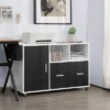 Costway Lateral File Cabinet Mobile Storage Shelves Printer Stand Legal/Letter -Costway GUEST 3cb72431 4e9b 4296 b557 ab163e5fa19b