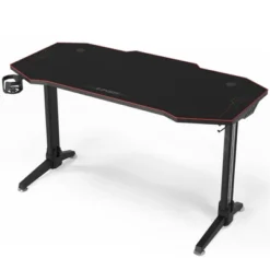 Costway 55'' Gaming Desk T-shaped Computer Desk W/ Full Mouse Pad & LED Lights -Costway GUEST 3fe19e6c 147c 4a10 a831 a4f02bb8d3d5